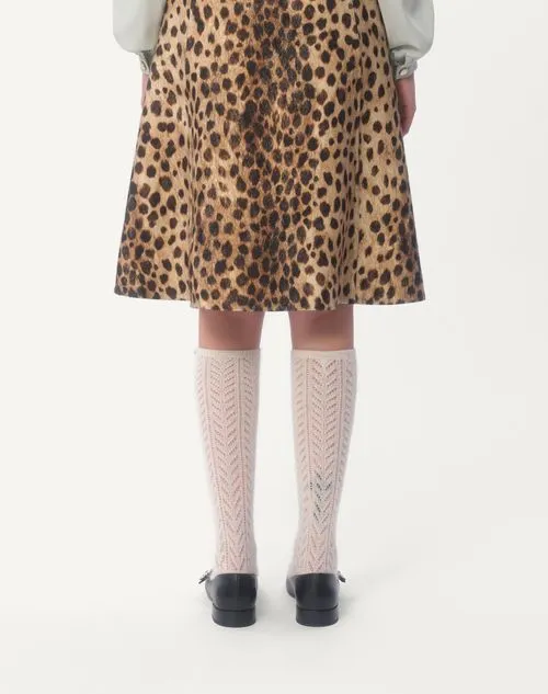 Valentino Logo Plaque Socks