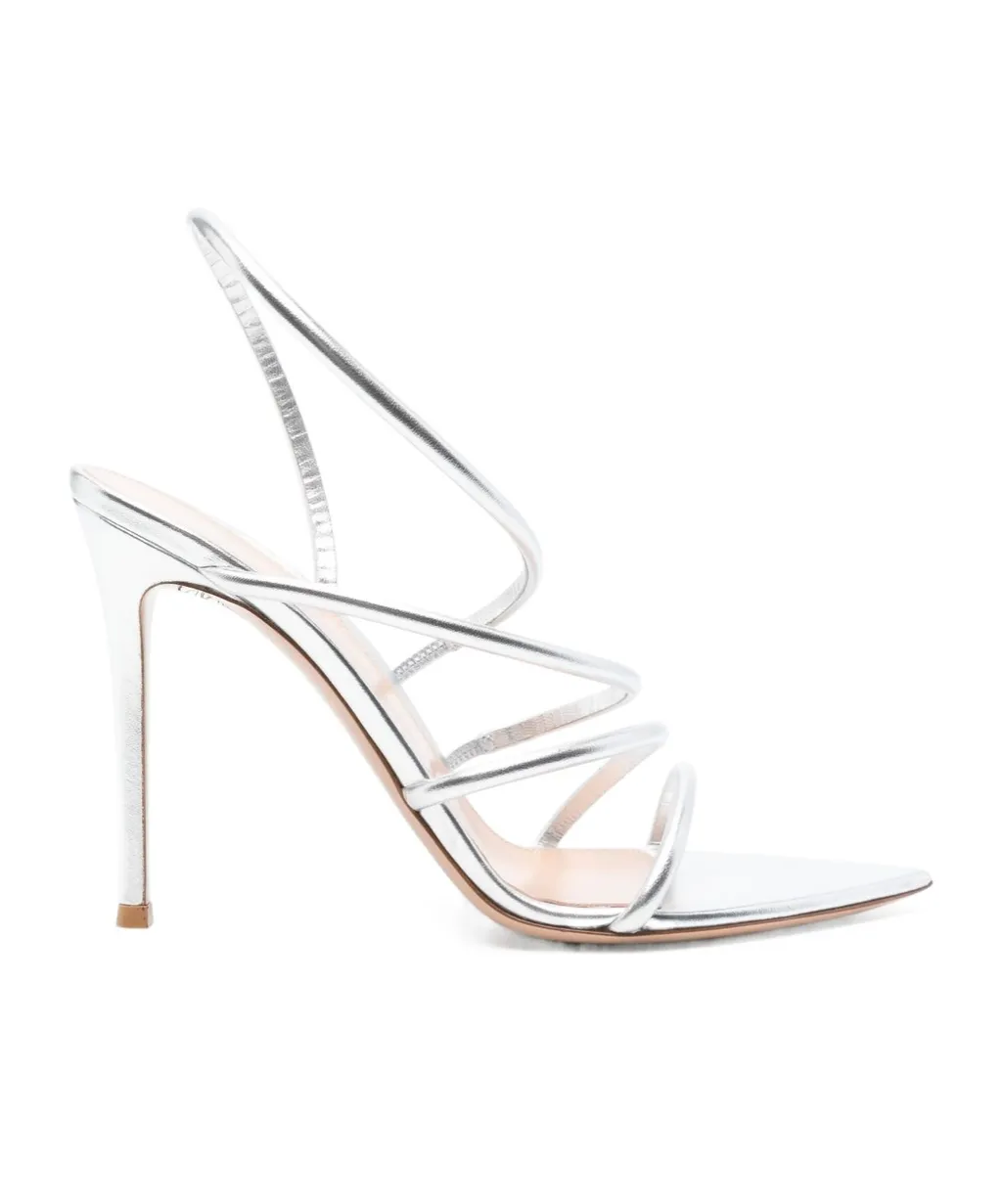 Gianvito Rossi Ettie Pointed Toe Sandals