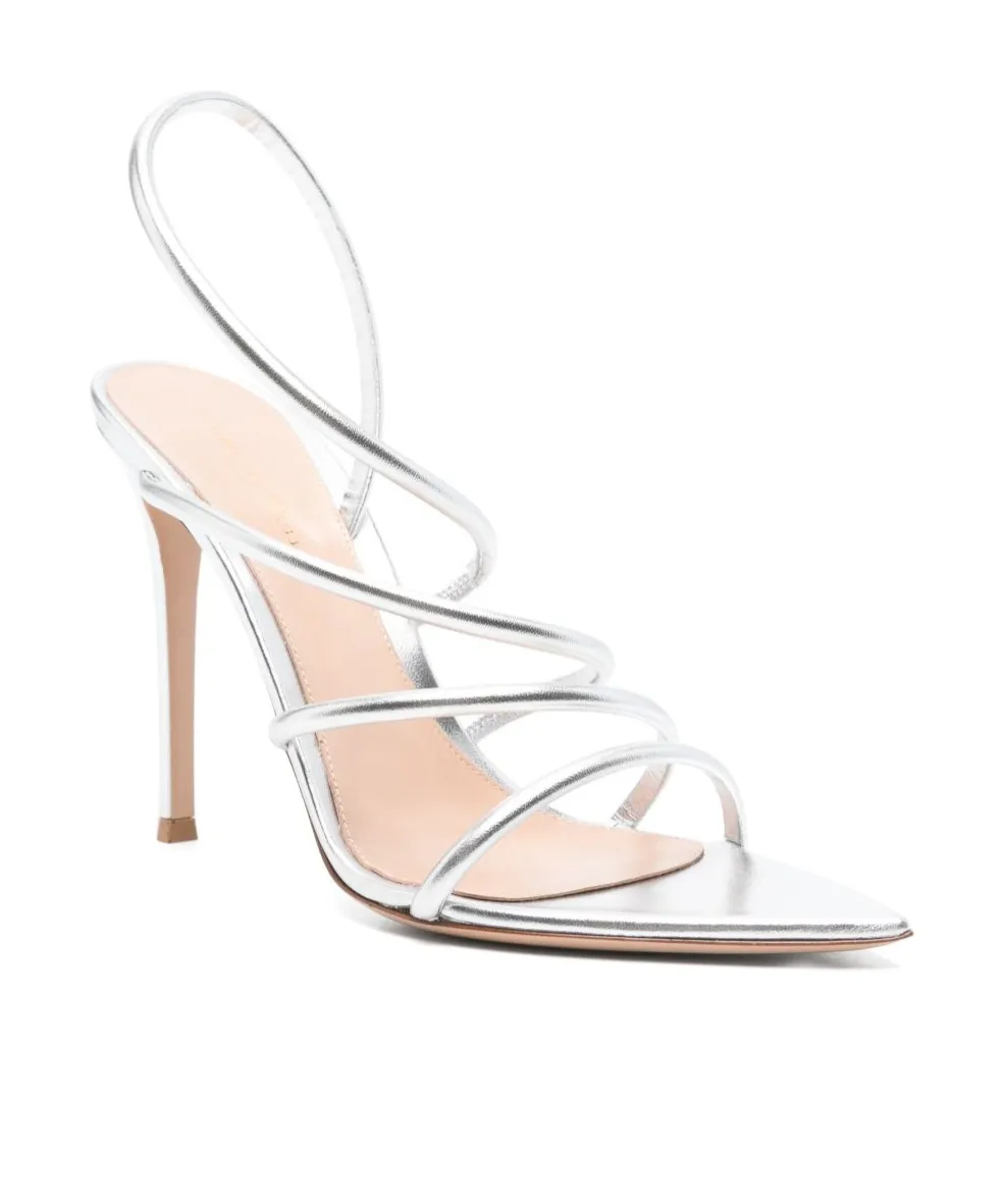 Gianvito Rossi Ettie Pointed Toe Sandals