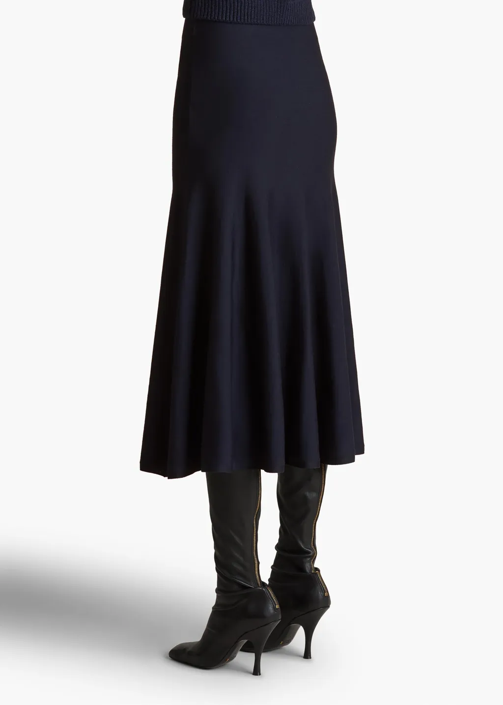 Khaite Mayu Knitted Skirt