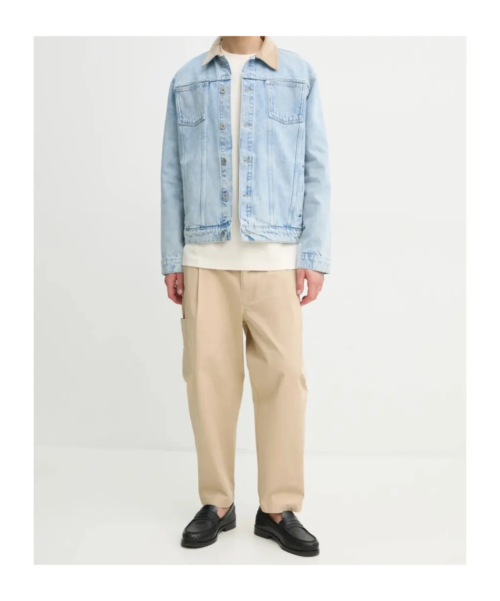 Straight-Leg Cargo Trousers