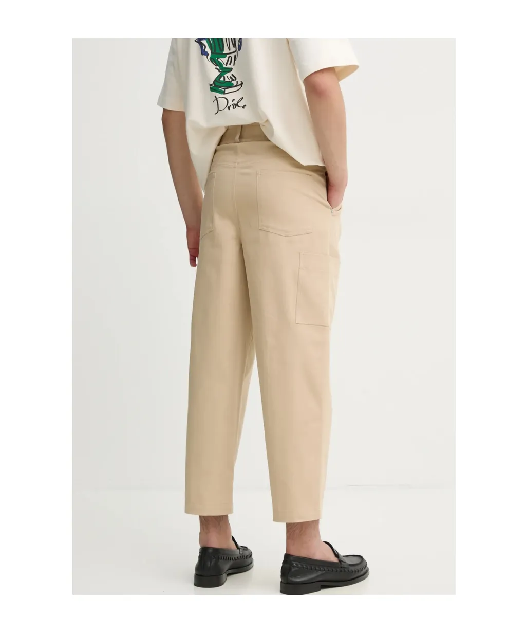 Straight-Leg Cargo Trousers