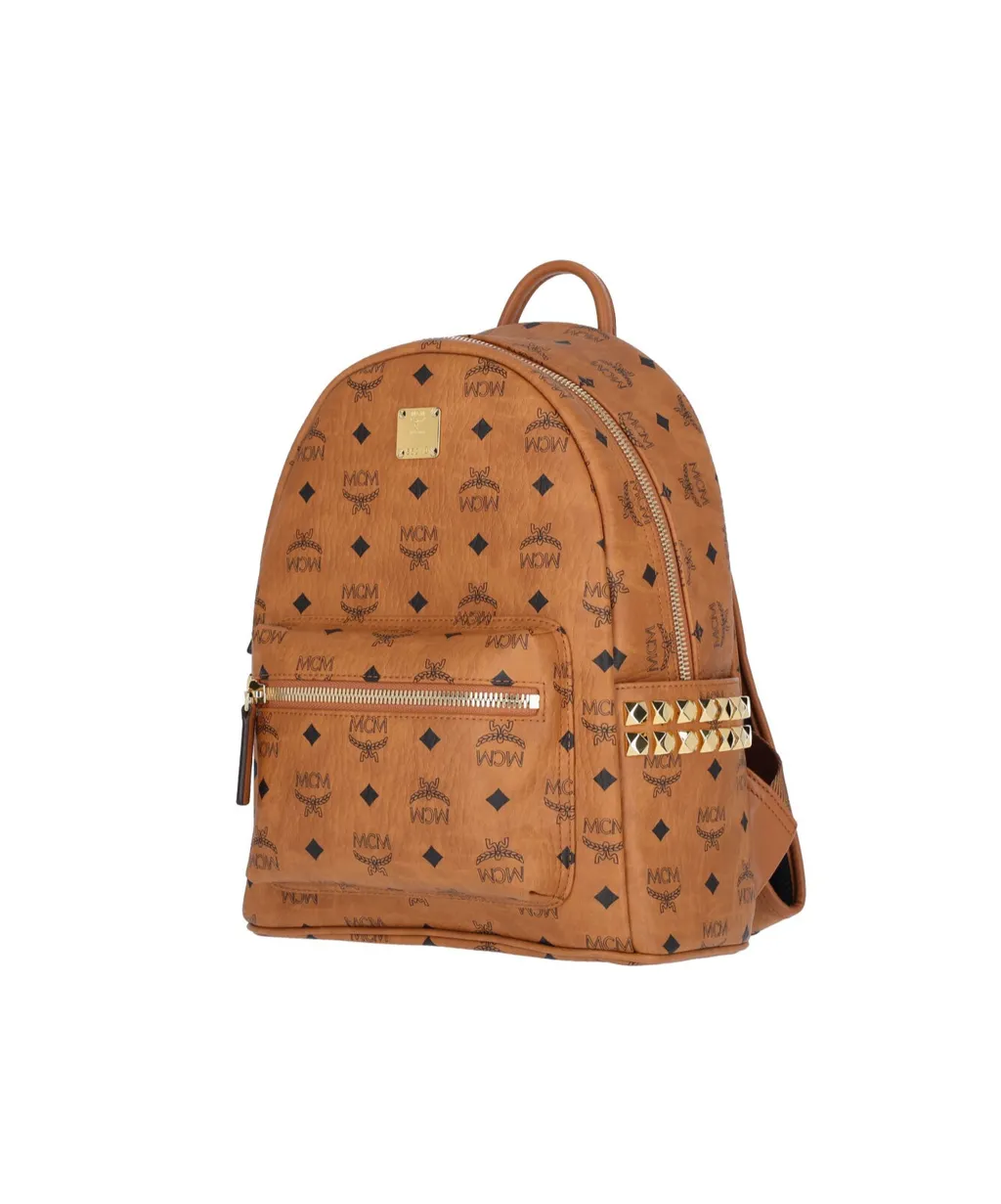Mcm Stark Side Studs Backpack