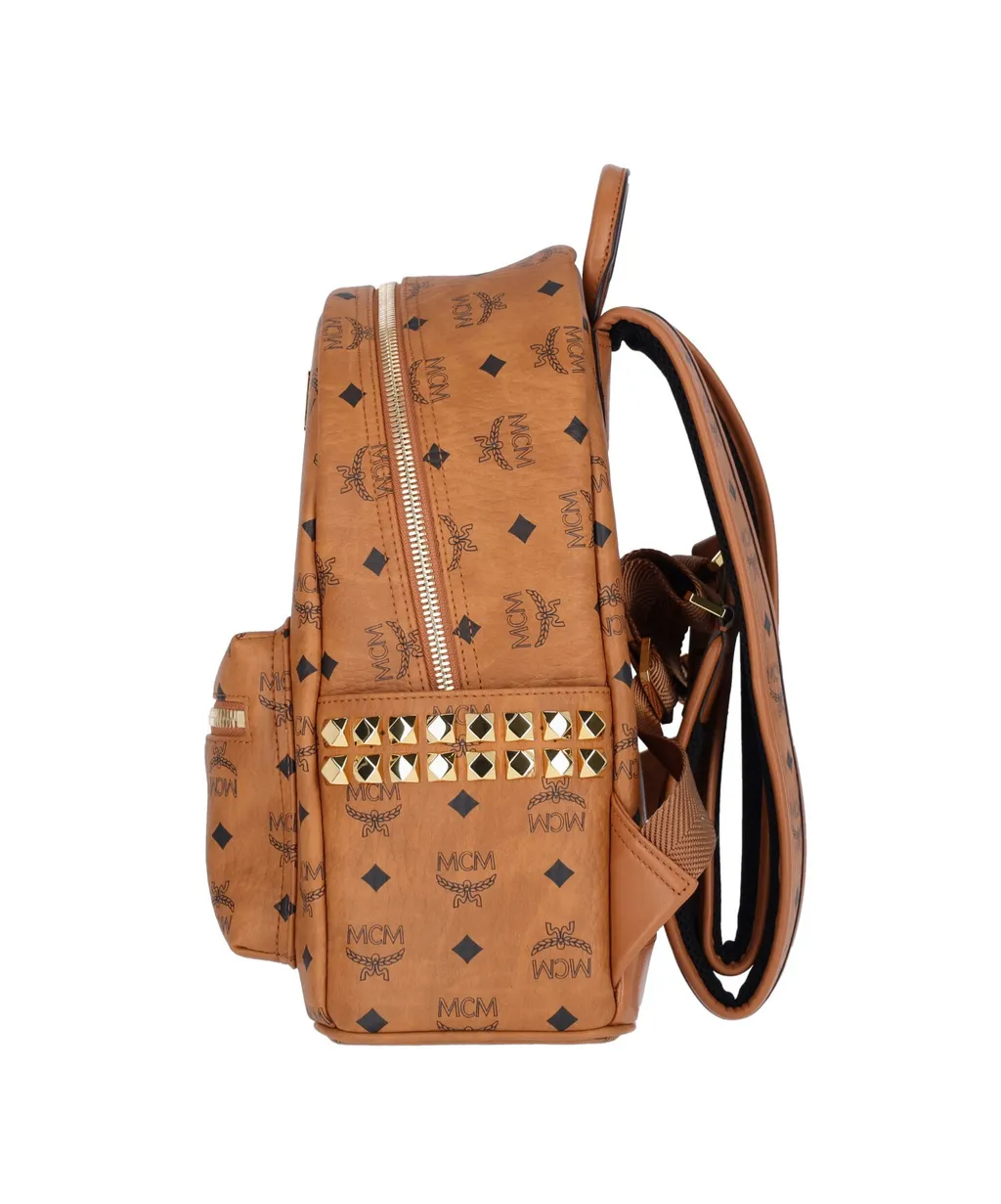 Mcm Stark Side Studs Backpack