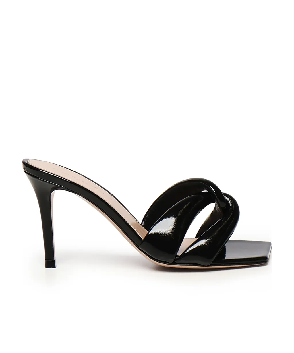 Gianvito Rossi Amour Twisted Detail Mules