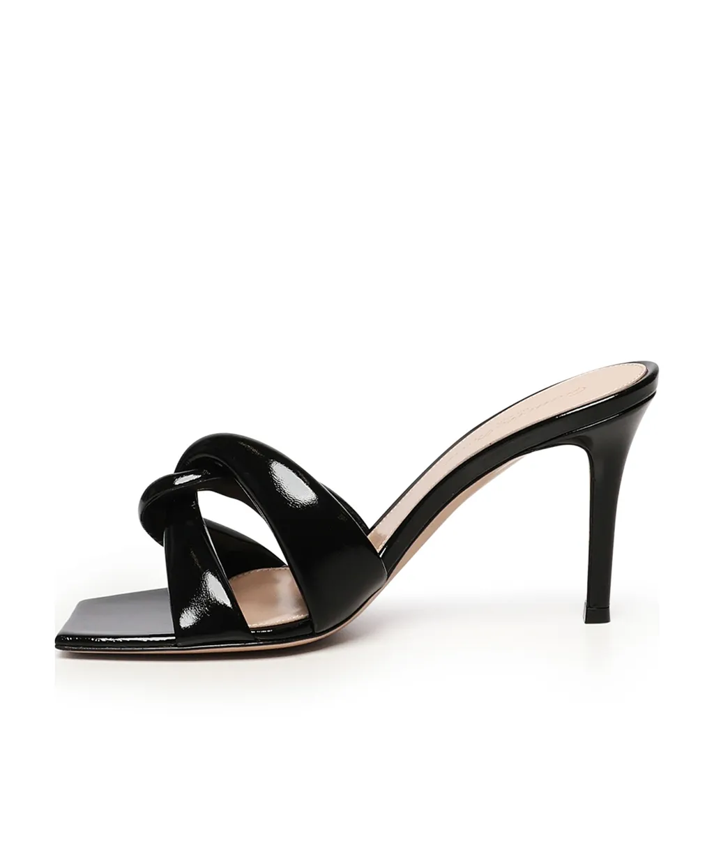 Gianvito Rossi Amour Twisted Detail Mules