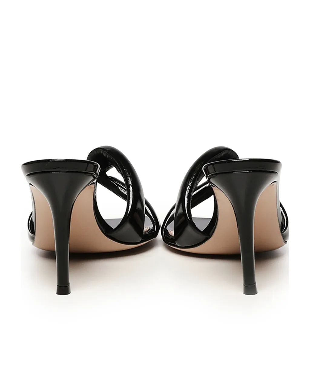 Gianvito Rossi Amour Twisted Detail Mules