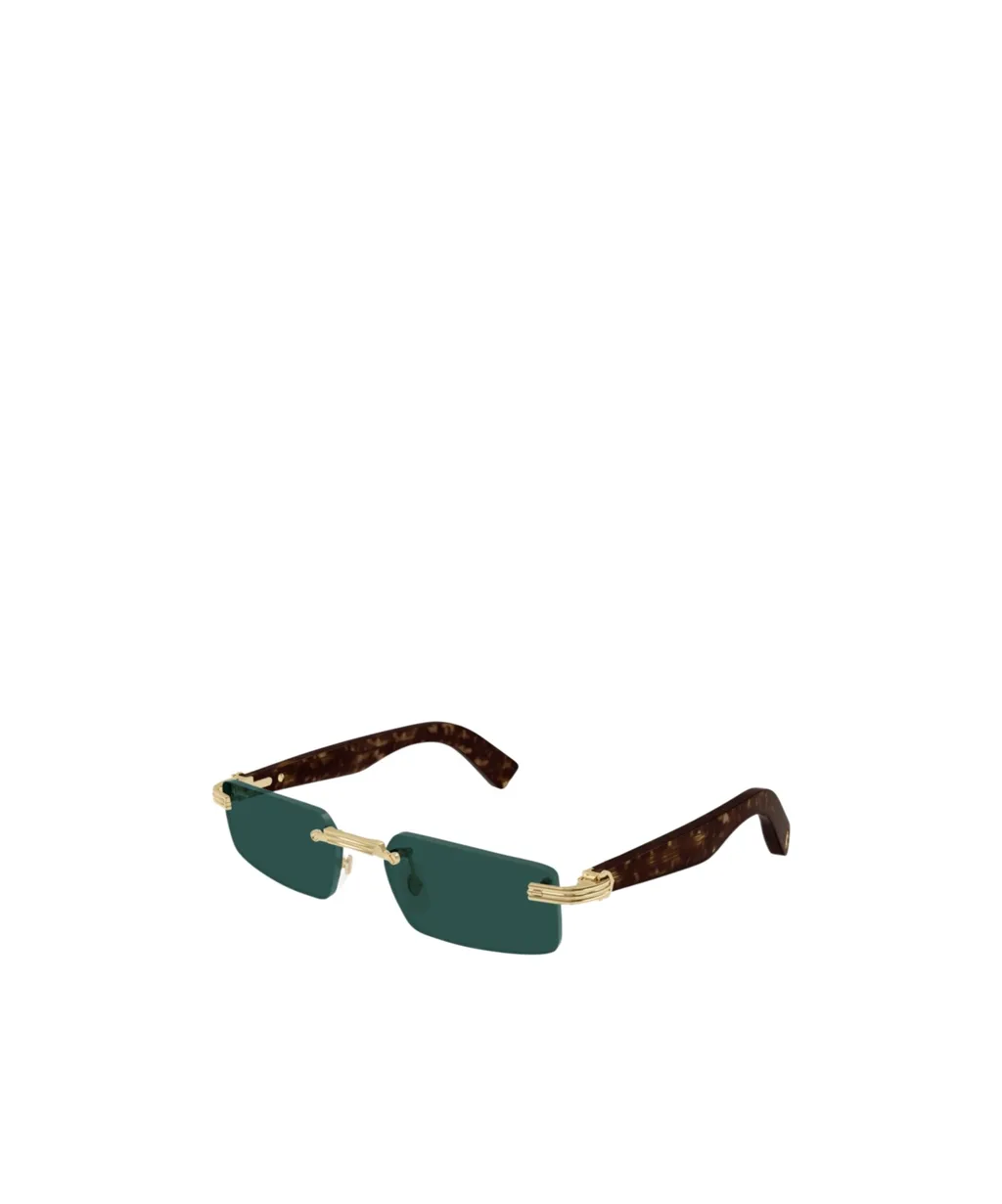 Cartier Rectangular Frame Sunglasses