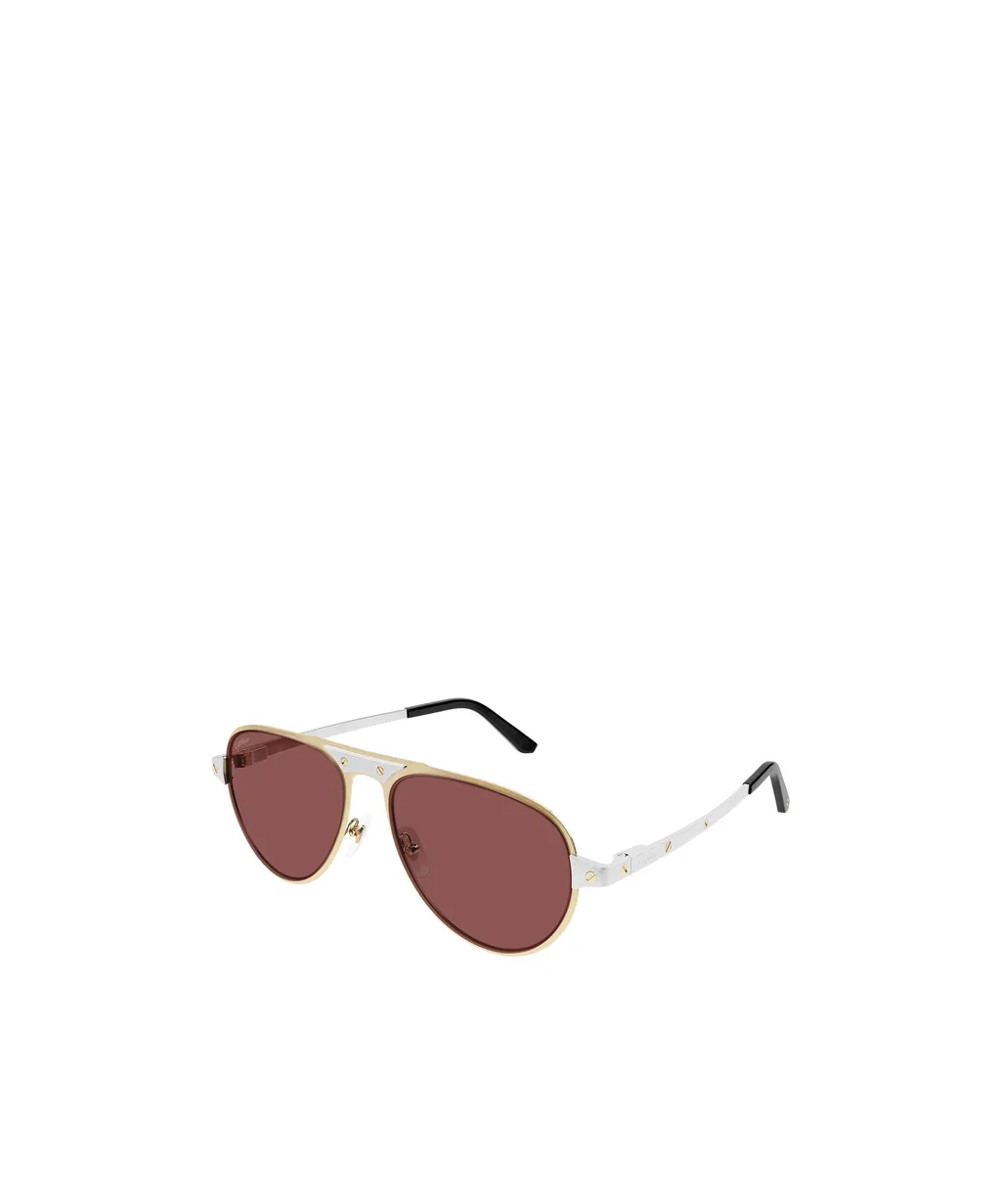 Cartier Pilot Frame Sunglasses