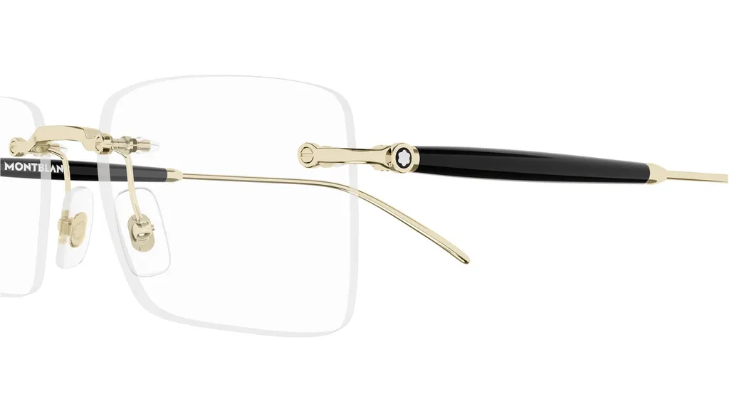 Montblanc Eyewear Rectangular Frame Glasses