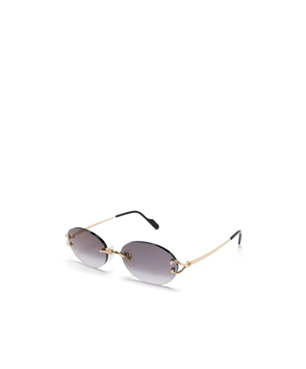 Cartier Oval-Frame Sunglasses