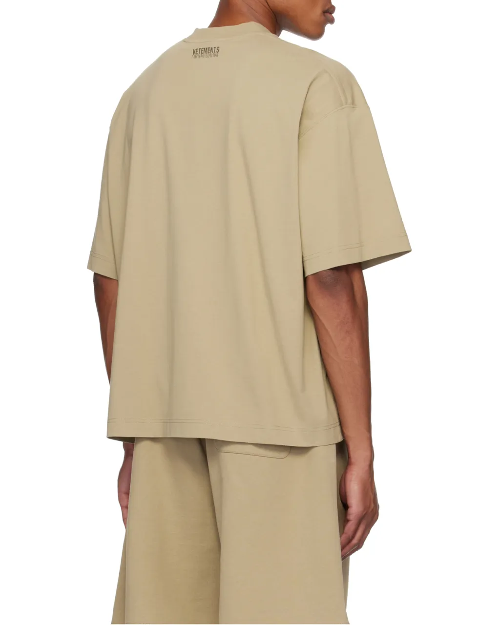Vetements Logo Printed Crewneck T-Shirt