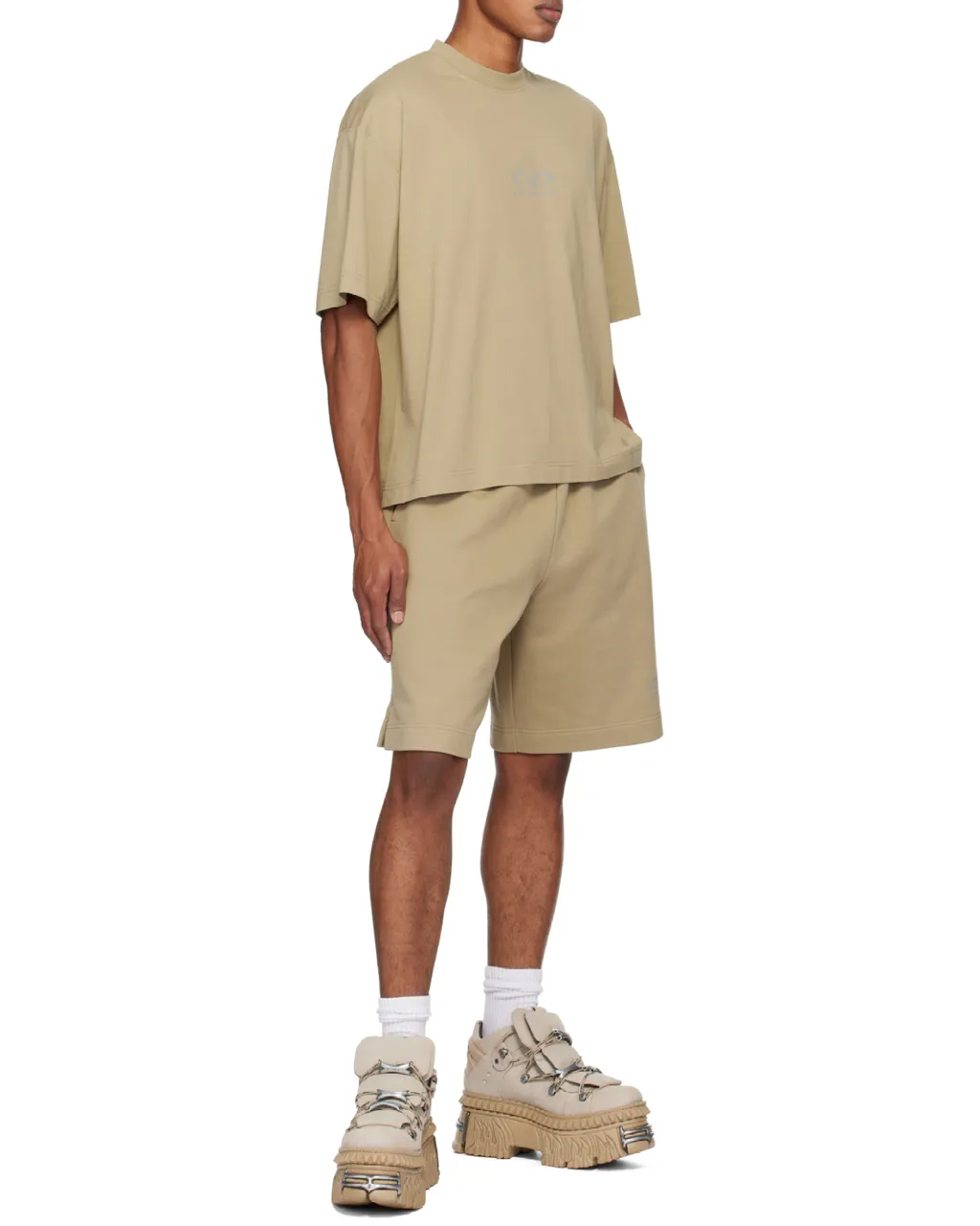 Vetements Logo Printed Crewneck T-Shirt