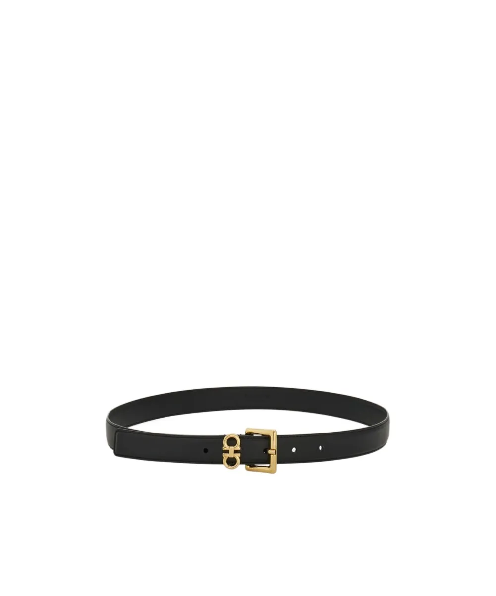 Ferragamo Double Gancini Fixed Belt
