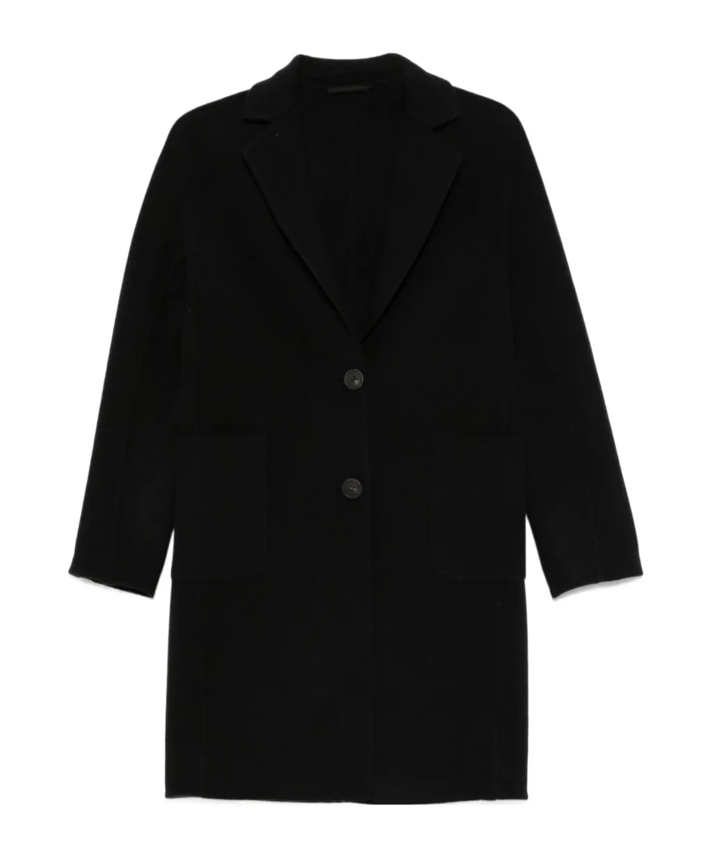 Single-Button Mid-Length Coat