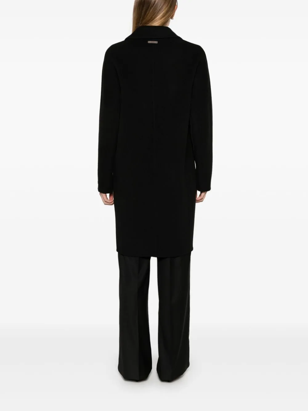 Single-Button Mid-Length Coat
