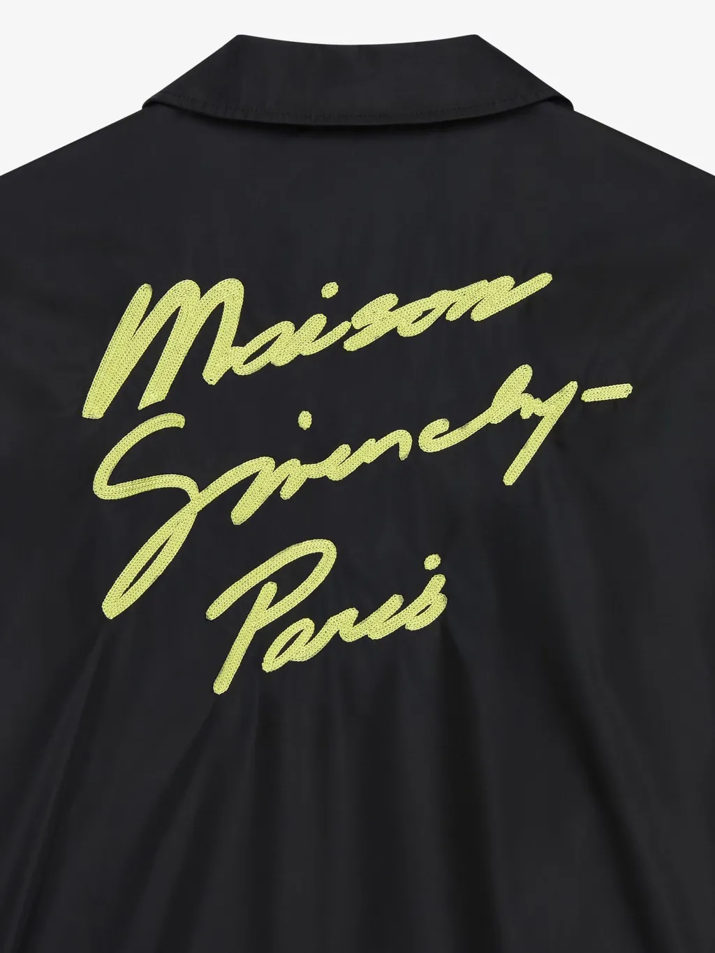 Givenchy Logo Embroidered Button-Up Jacket