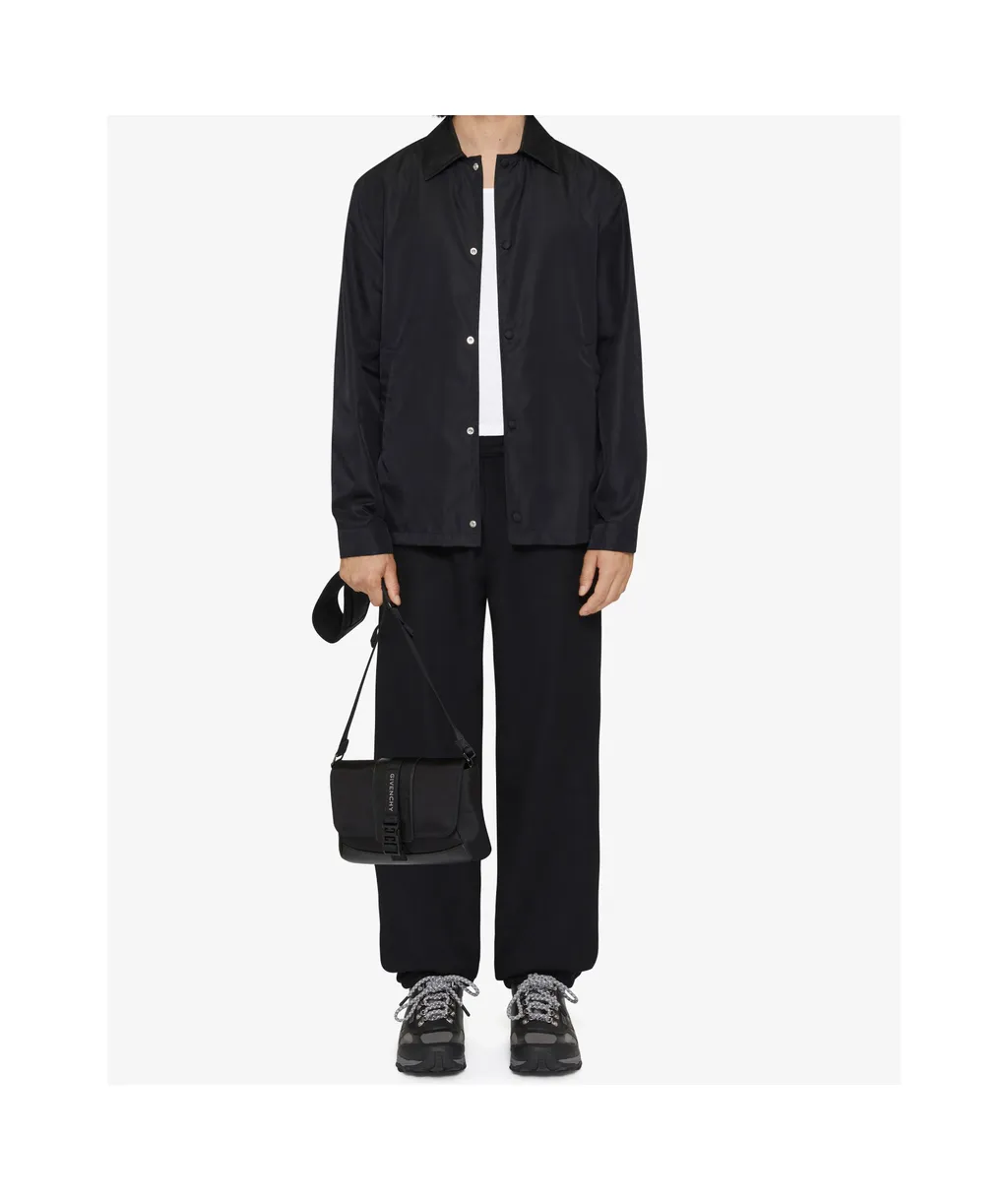 Givenchy Logo Embroidered Button-Up Jacket