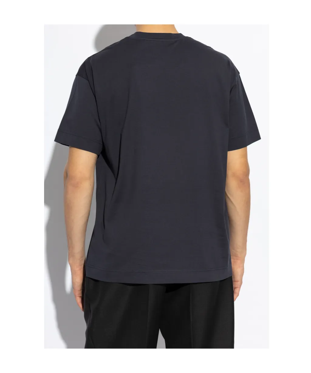 Givenchy Logo Embossed Crewneck T-Shirt