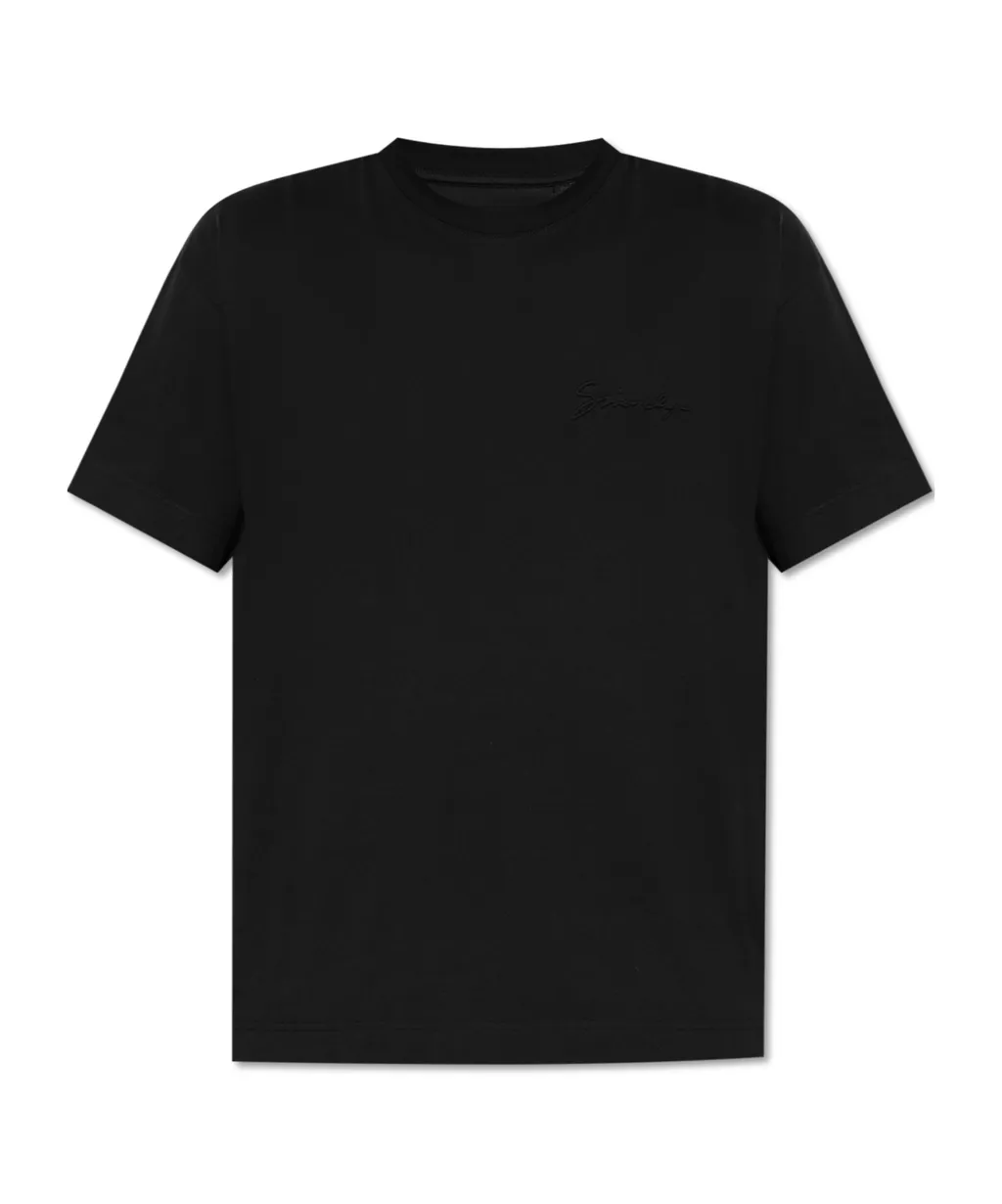 Givenchy Logo Embossed Crewneck T-Shirt