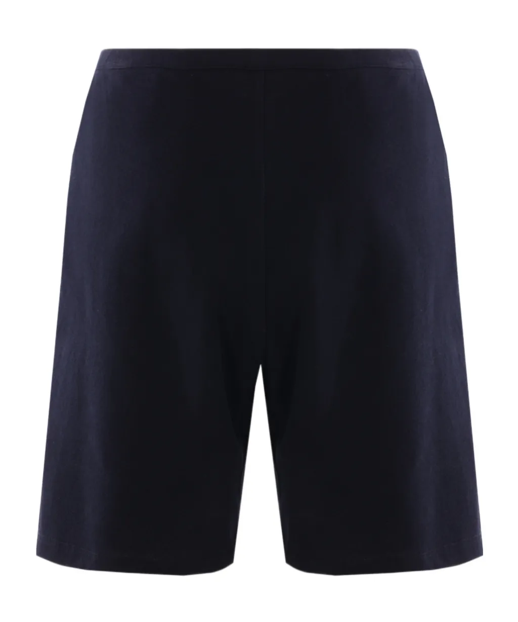 Miu Miu Logo-Embroidered Shorts