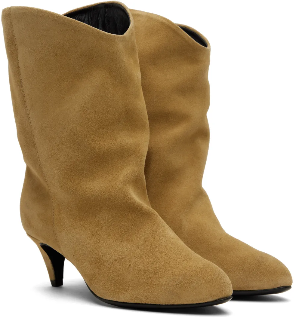 Round-Head Short Boots