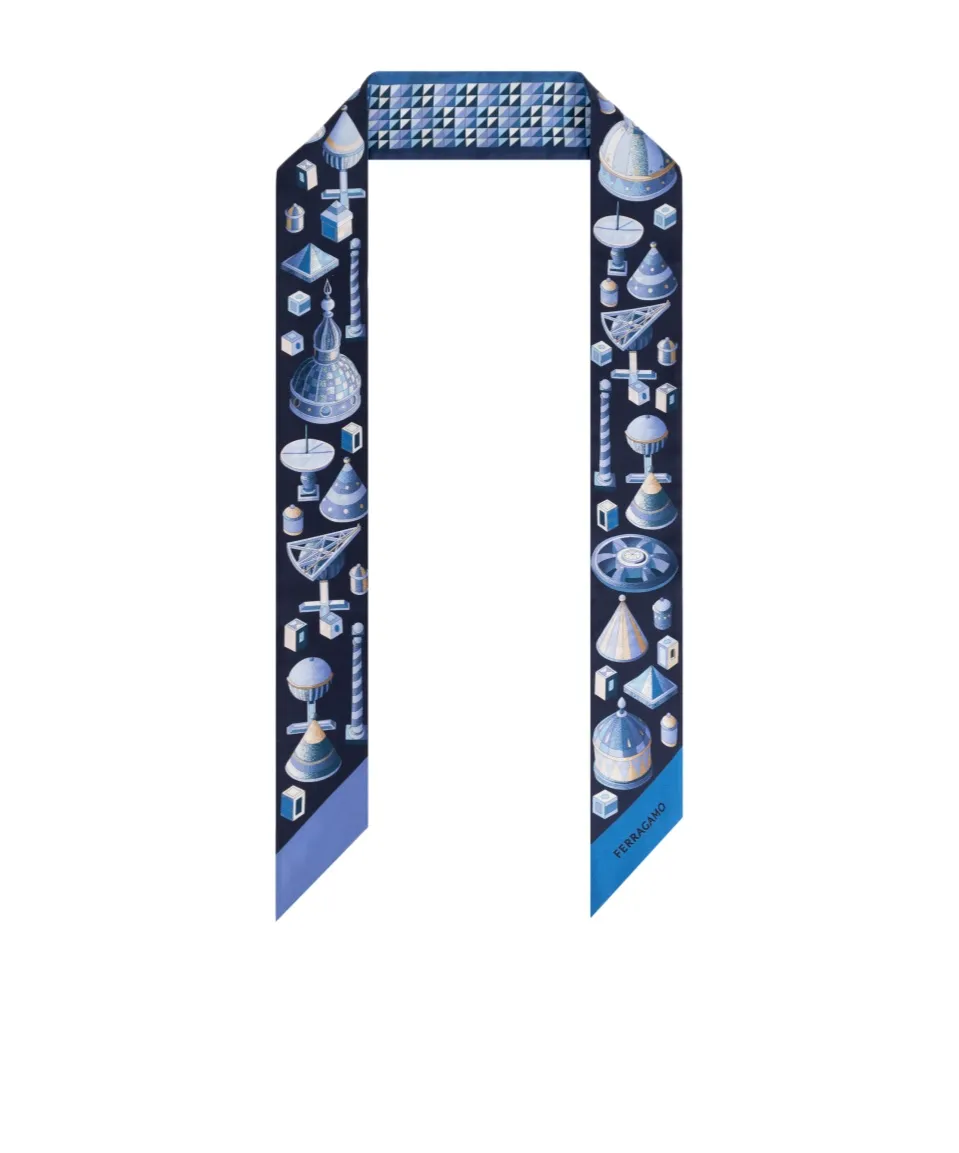 Printed Silk Scarf