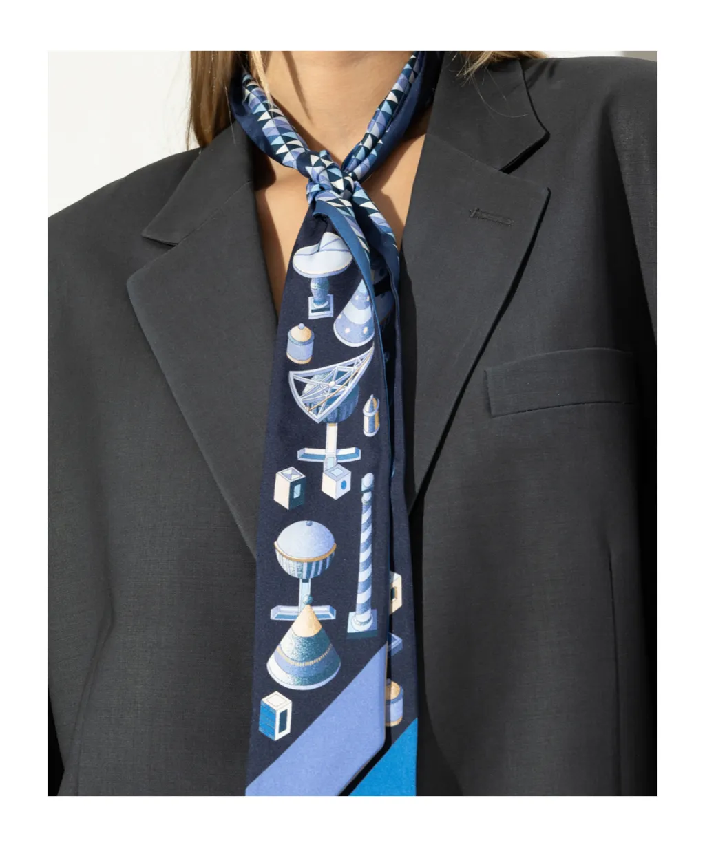 Printed Silk Scarf