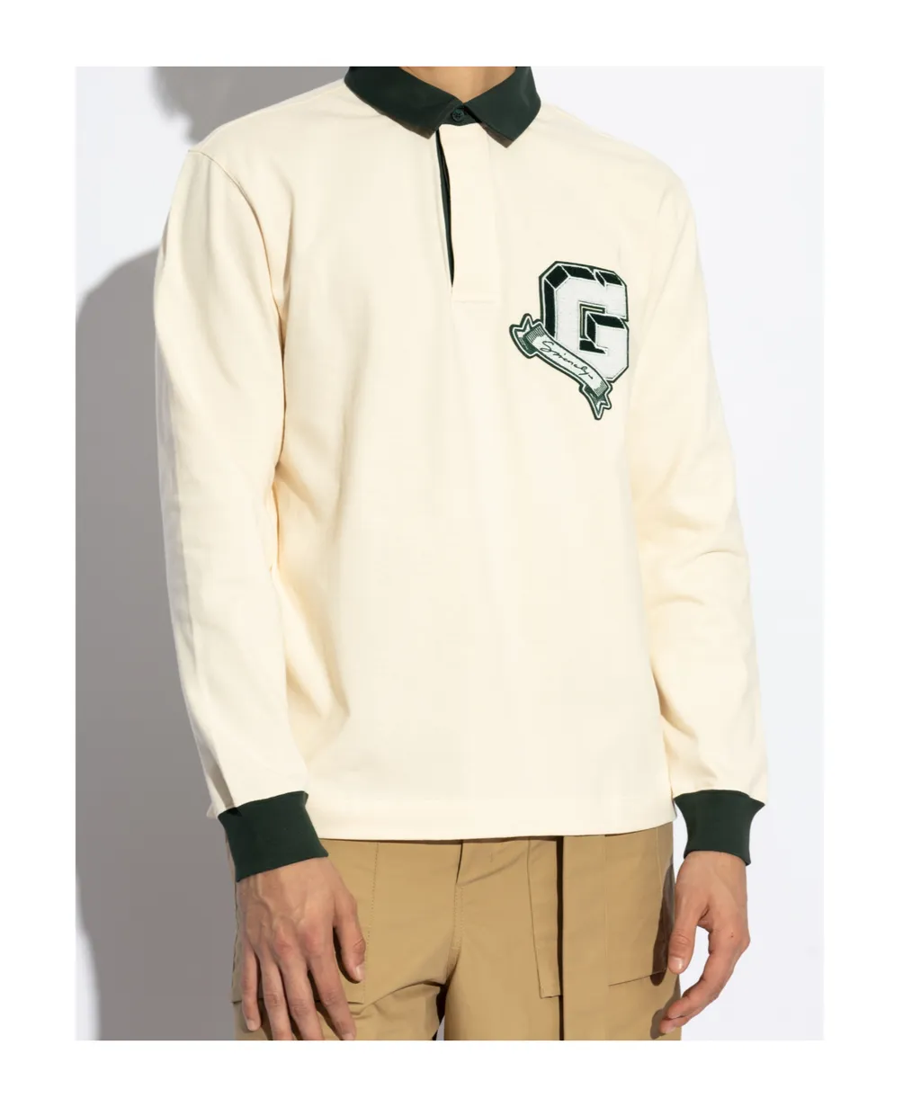 Givenchy Logo Printed Collared Sweater