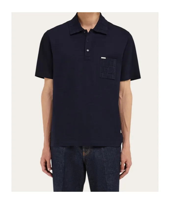 Short-Sleeved Polo Shirt
