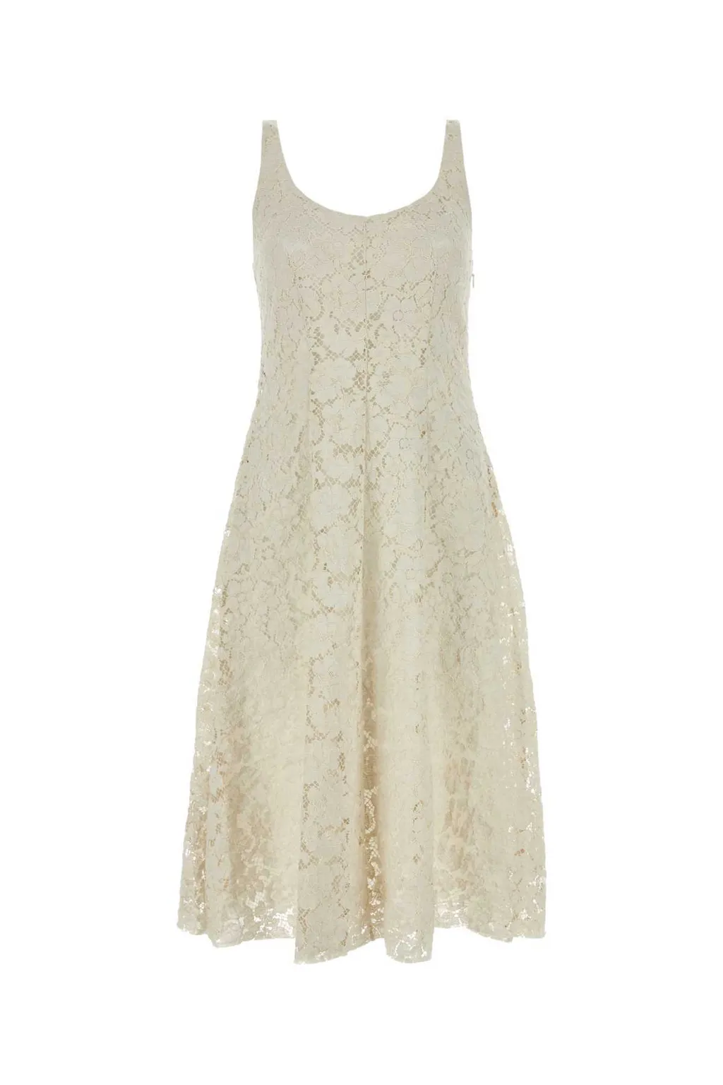 Prada Laced Sleeveless Dress