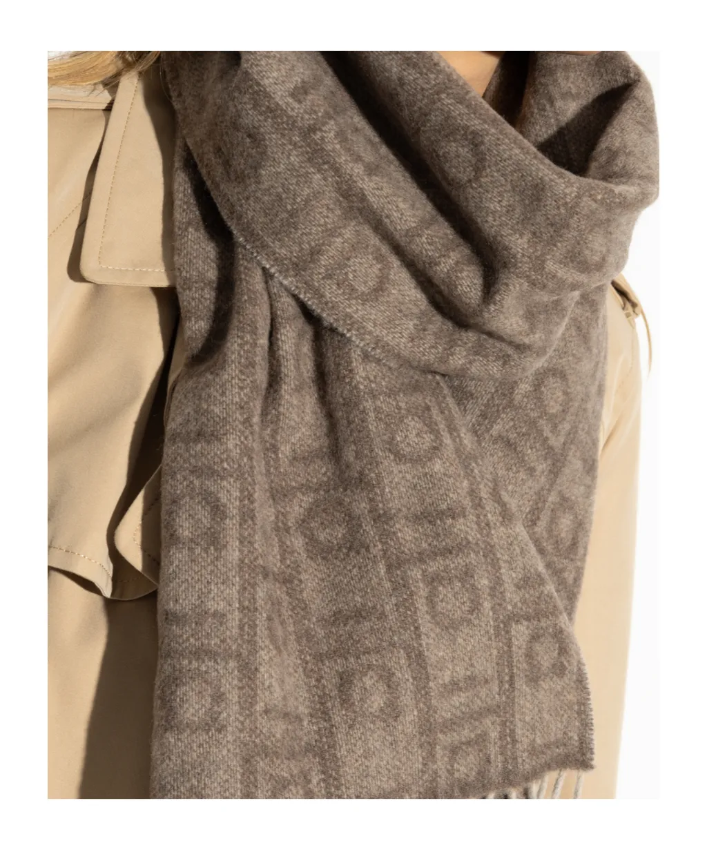 Letter Pattern Scarf