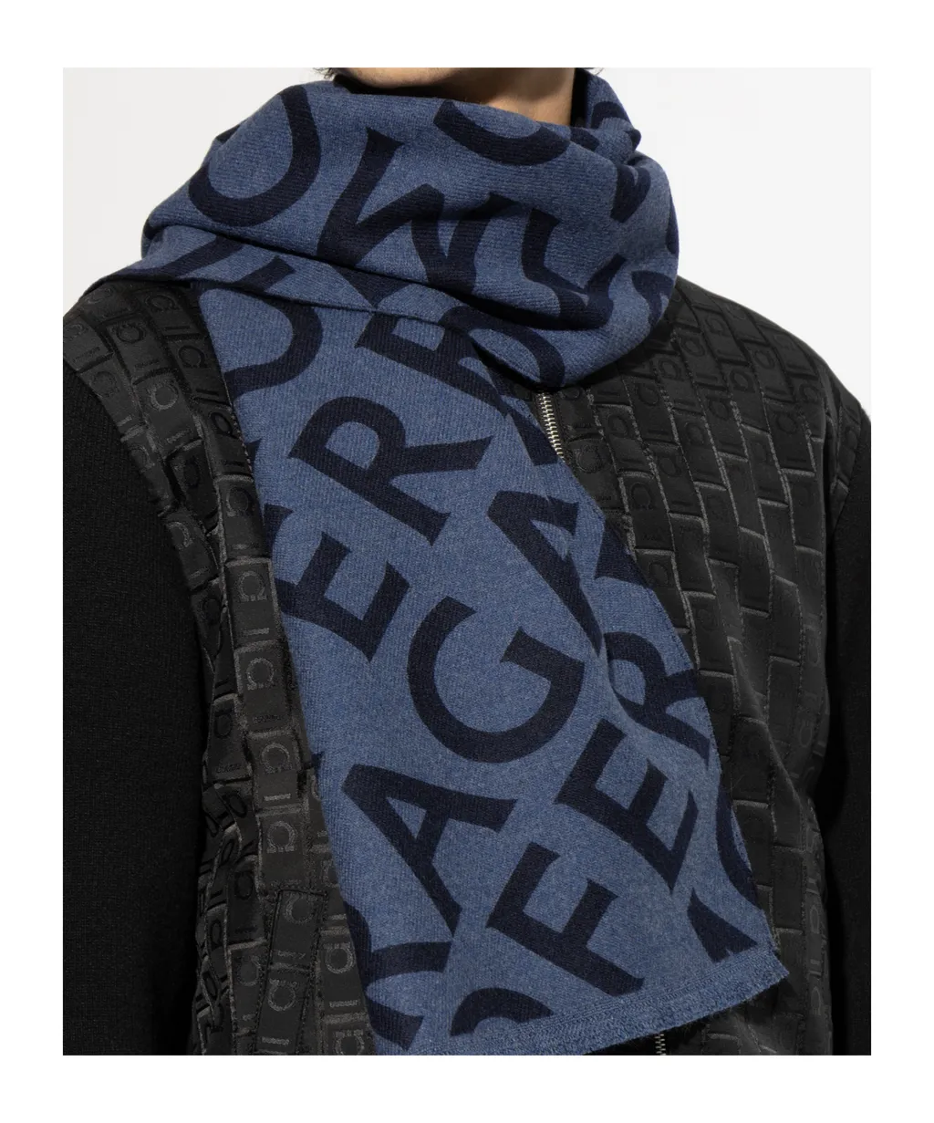 Letter Pattern Scarf