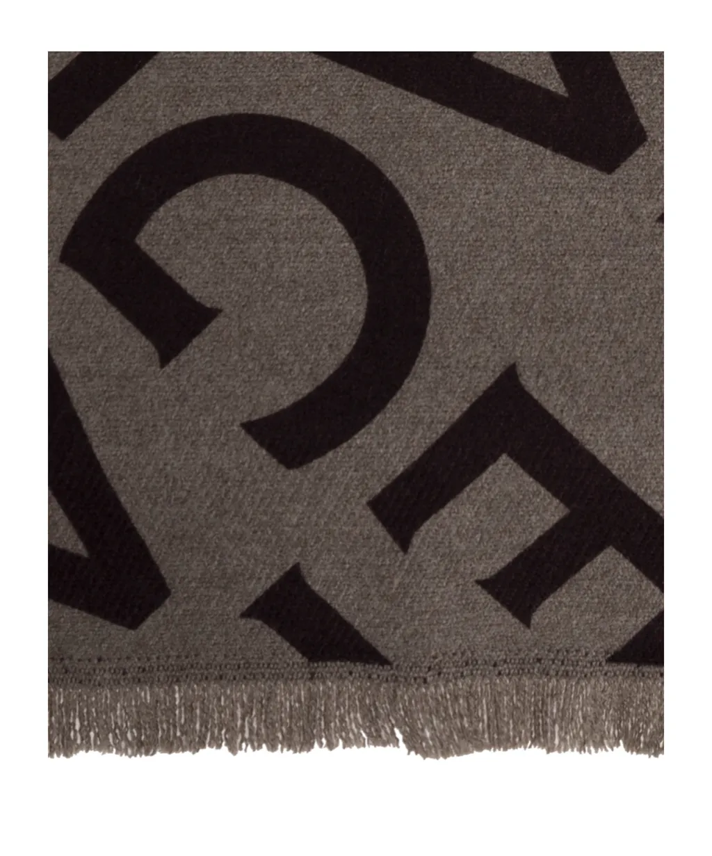 Letter Twill Scarf