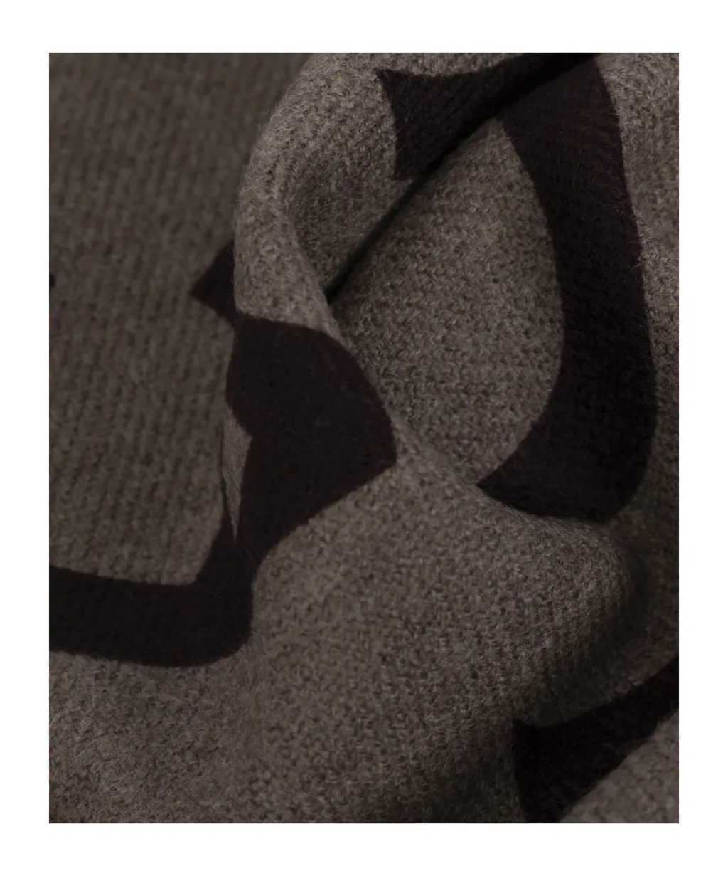 Letter Twill Scarf