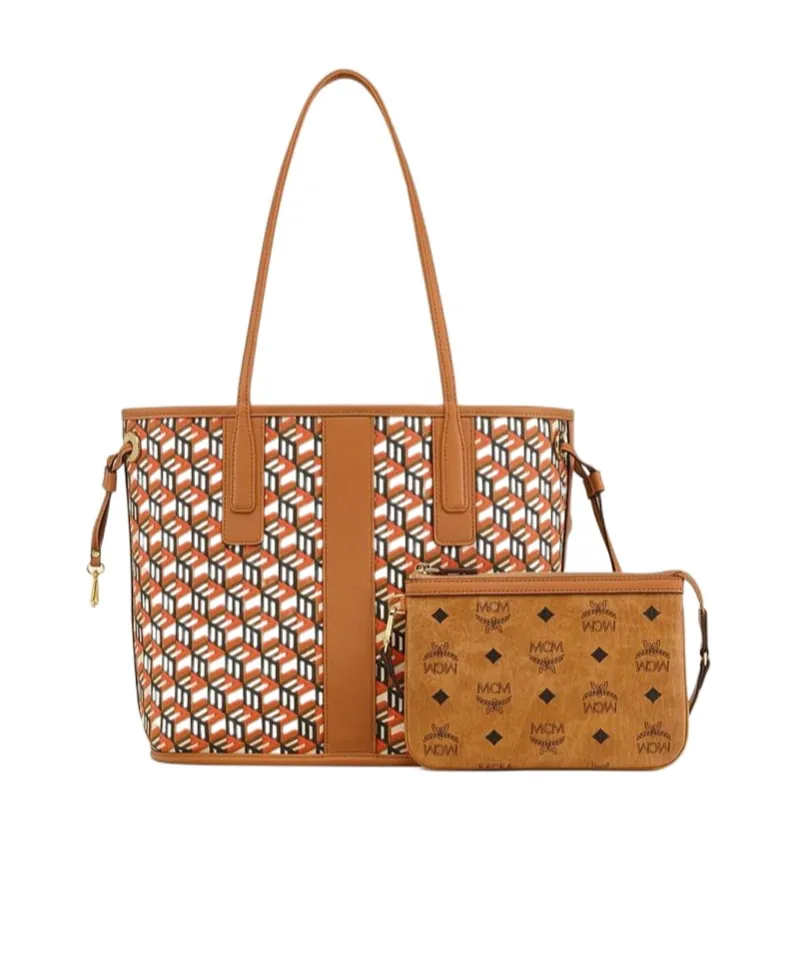 Liz Visetos Double-Sided Shopping Bag
