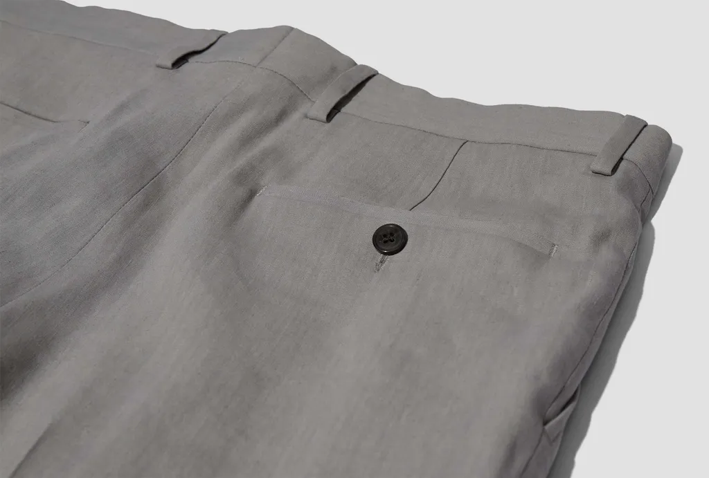 Waistband Loop Casual Pants