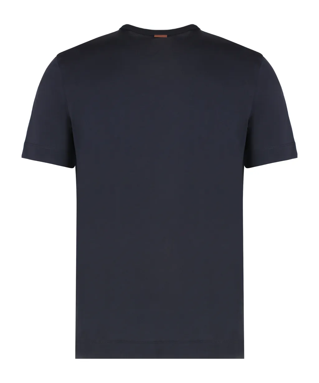 Crew-Neck Cotton T-Shirt