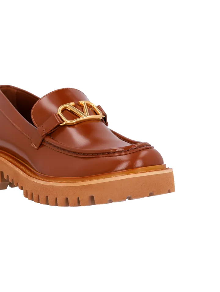 Round Head Loafer Shoes