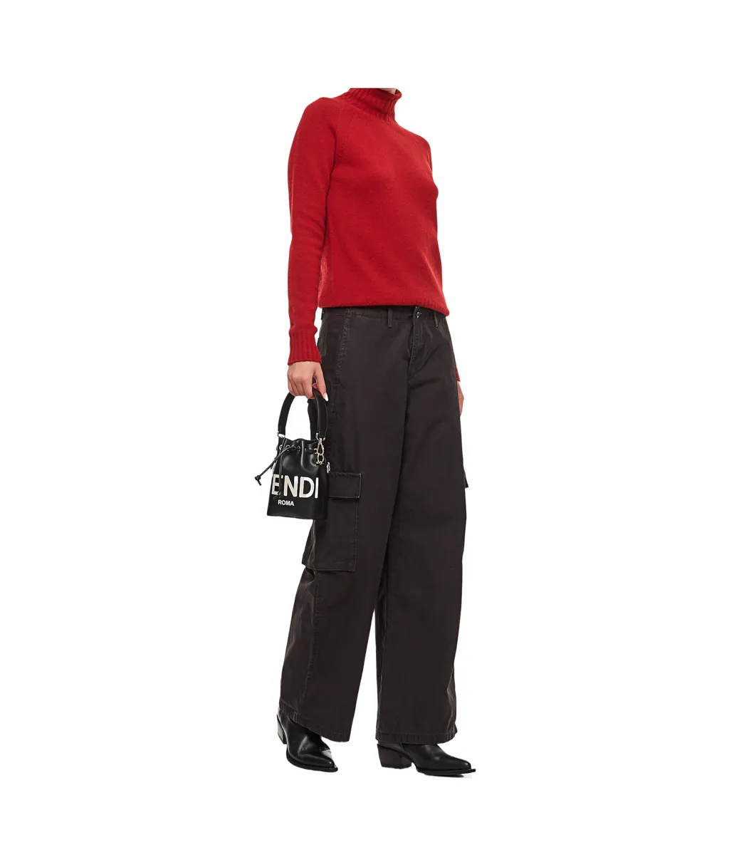 Roll-Neck Wool Jumper