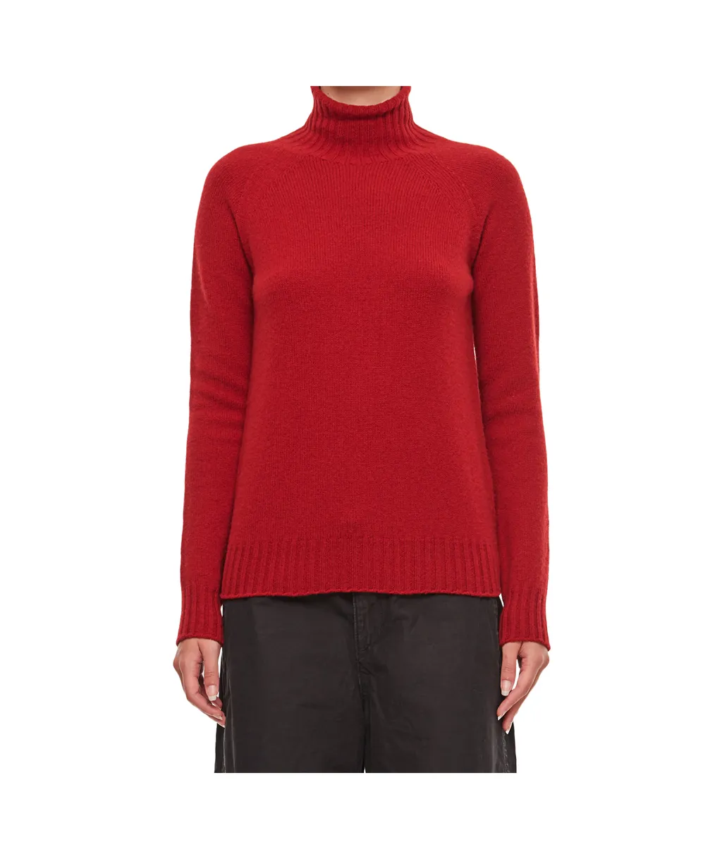 Roll-Neck Wool Jumper
