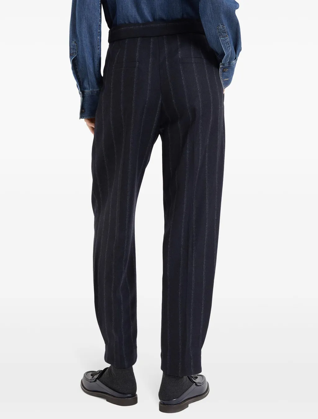 Striped Tailored Trousers