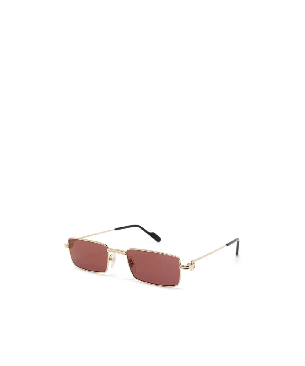 Cartier Rectangular Frame Sunglasses