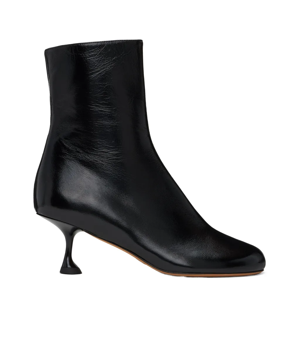 Round-Head Short Boots