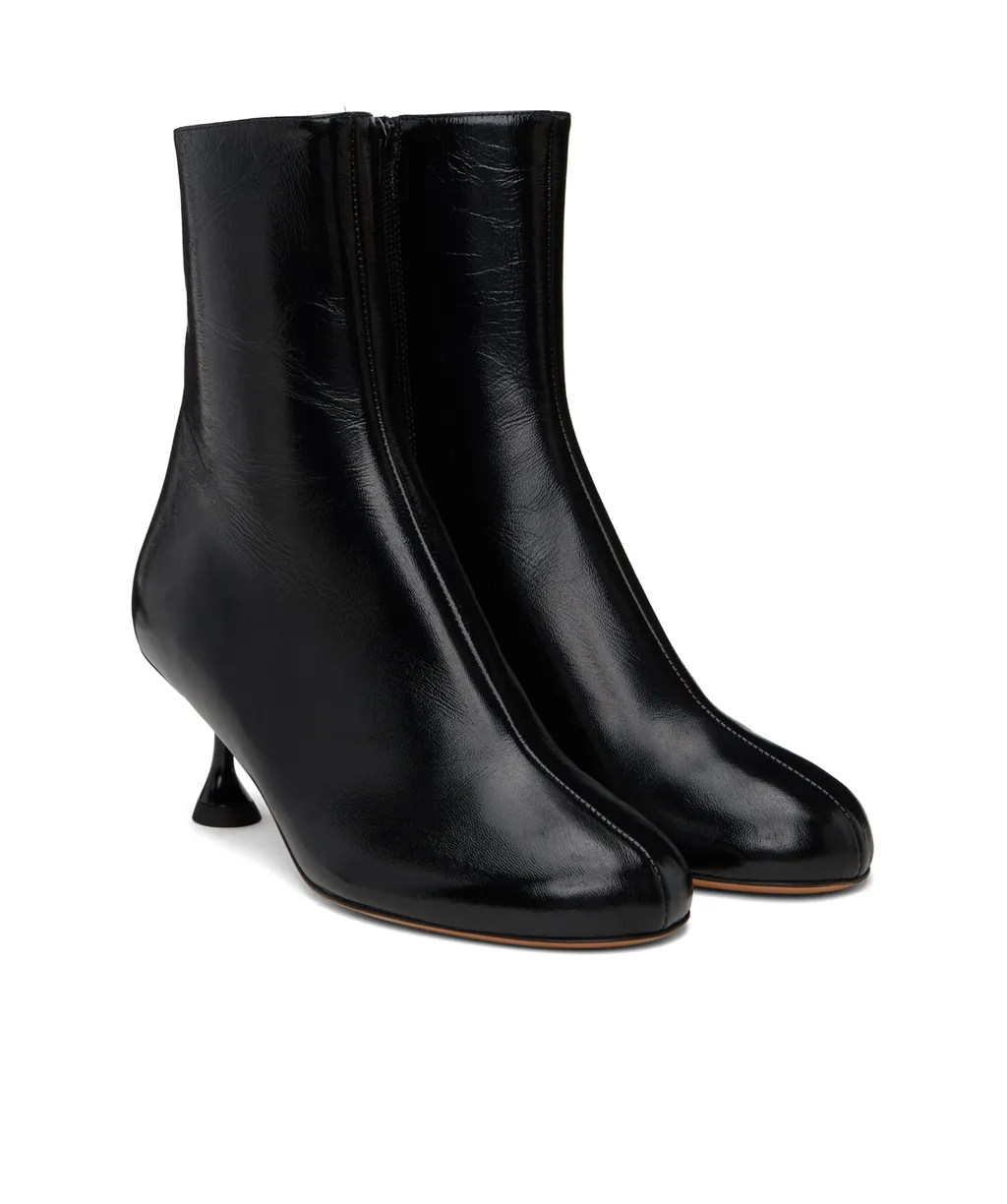 Round-Head Short Boots