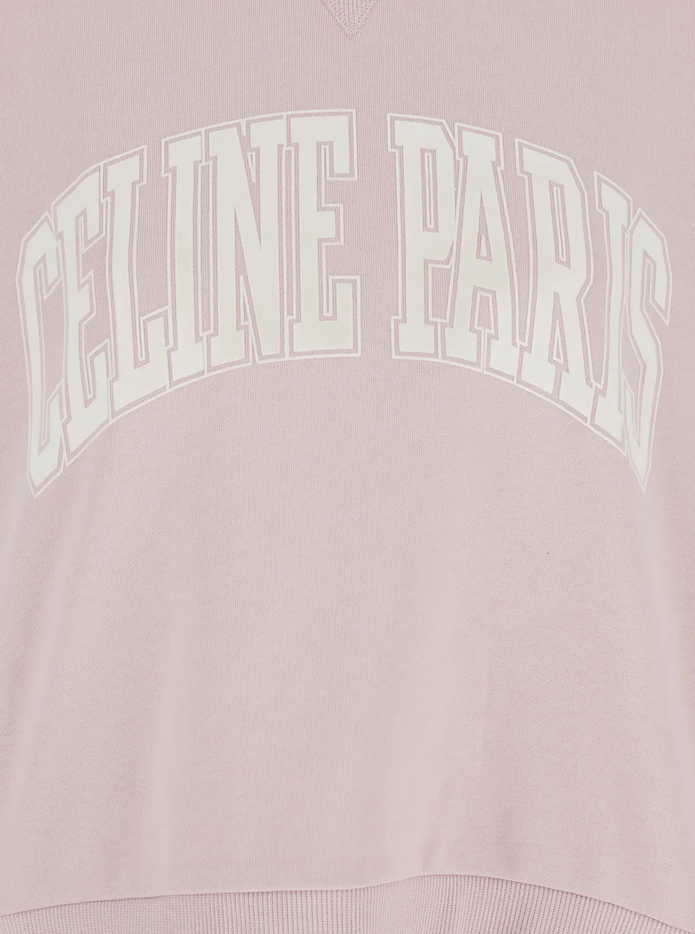 Oversized Celine Sweatshirt In Cotton Fleece