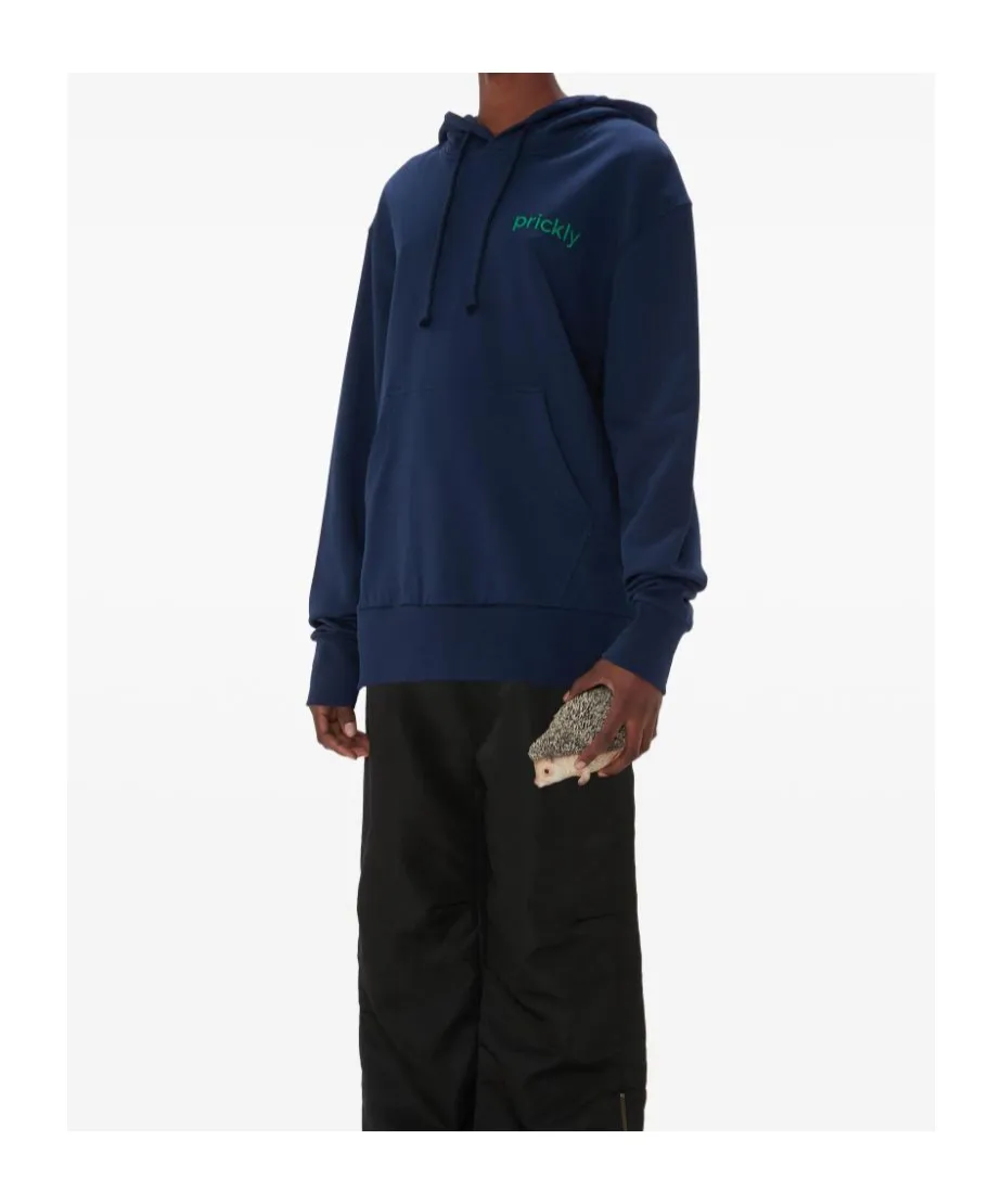 Prickly Slogan-Print Hoodie