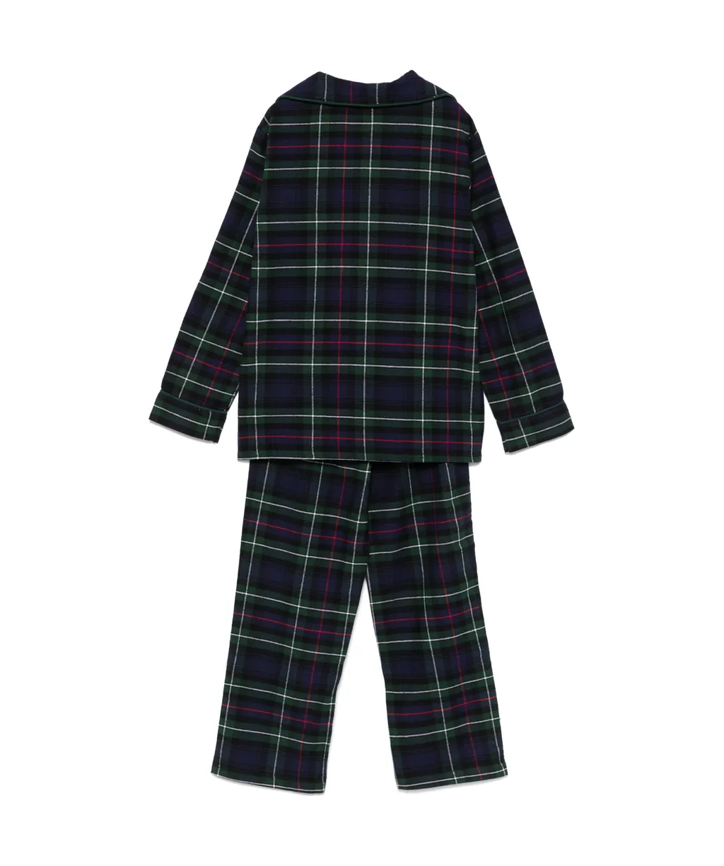 Plaid Pajamas Two-Piece