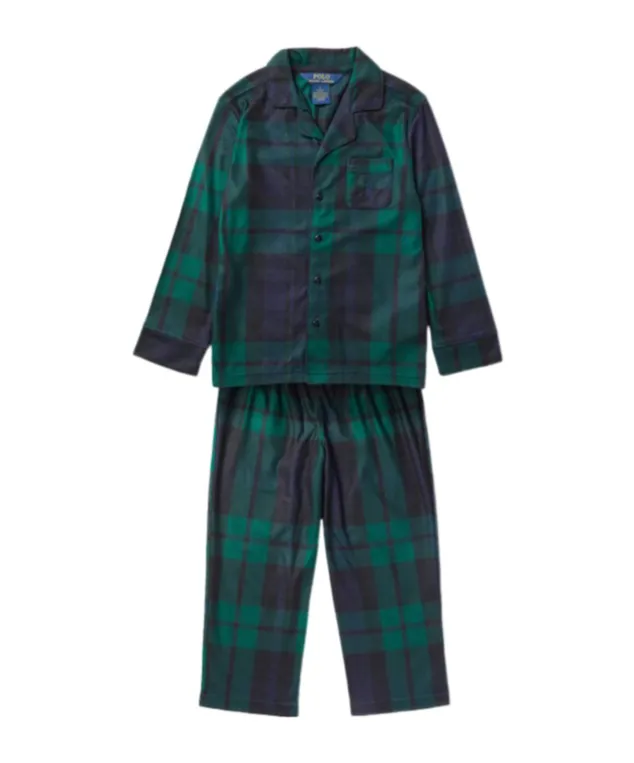 Logo Checked Pajamas And Pajamas Two-Piece Package