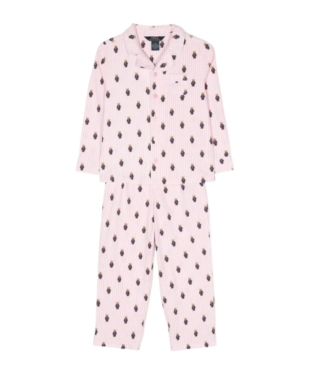 Long-Sleeved Pajamas, Pajamas, Two-Piece